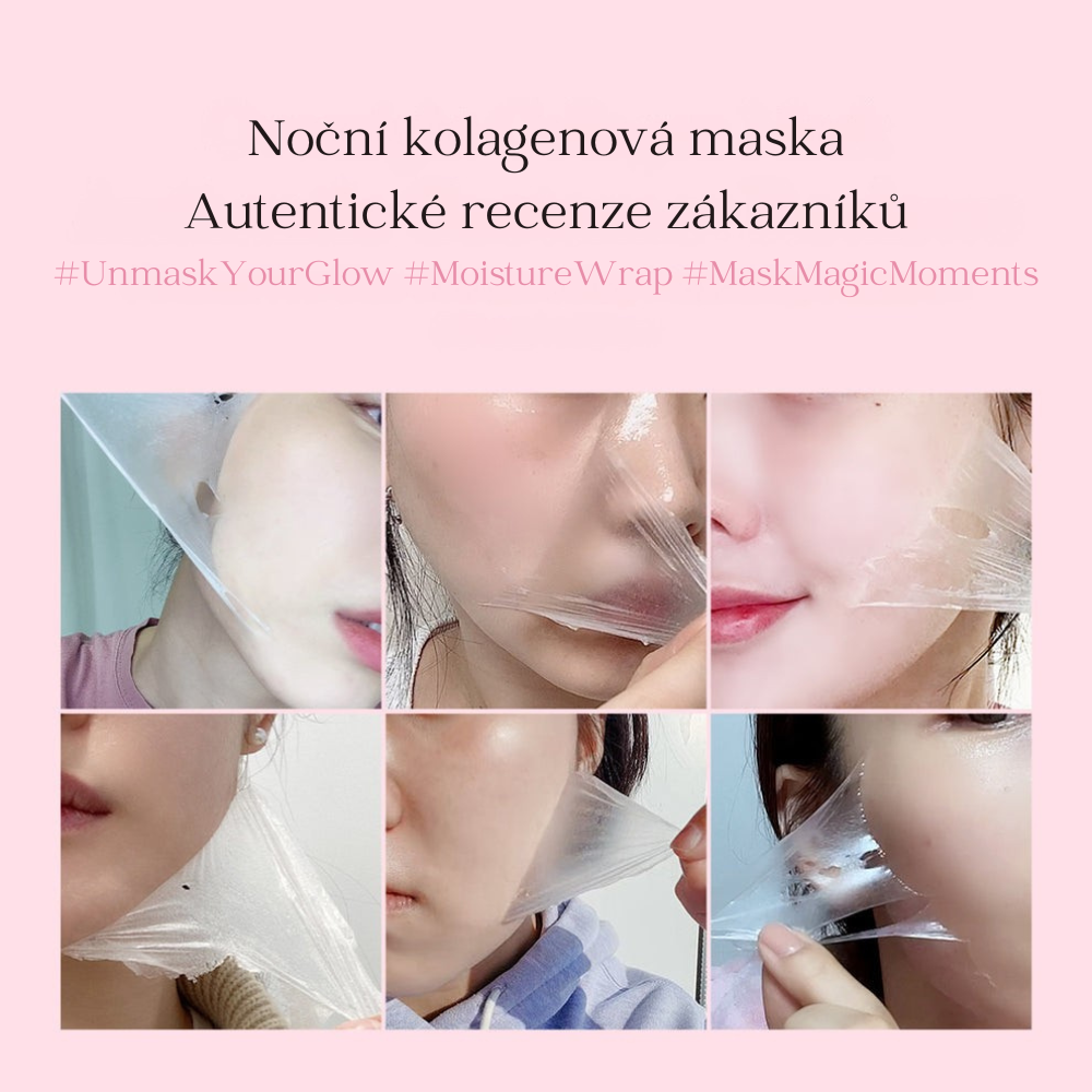 Yuma Beauty: Noční zábalová maska s kolagenem