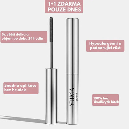 YumaBeauty| Natürliche verlängernde und nährende Wimperntusche...