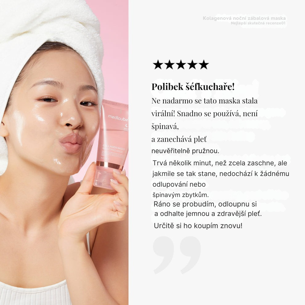 Yuma Beauty: Noční zábalová maska s kolagenem