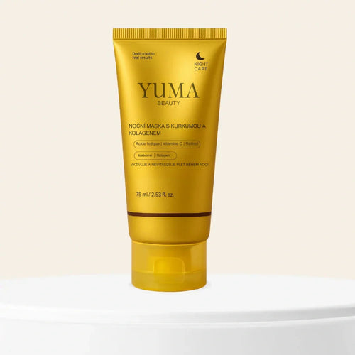 Yuma Beauty - Korejská Maska s Kurkumou & Kolagenem