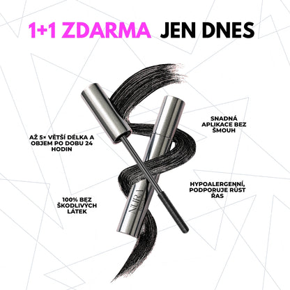 Yuma Beauty | Iron Eye Natürliche Wimperntusche für Verlängerung und Pflege der Wimpern