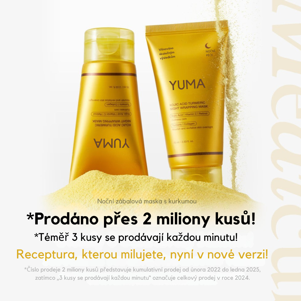 Yuma Beauty - Koreanische Maske mit Kurkuma & Kollagen