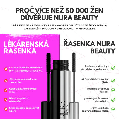 Yuma Beauty | Iron Eye Natürliche Wimperntusche für Verlängerung und Pflege der Wimpern