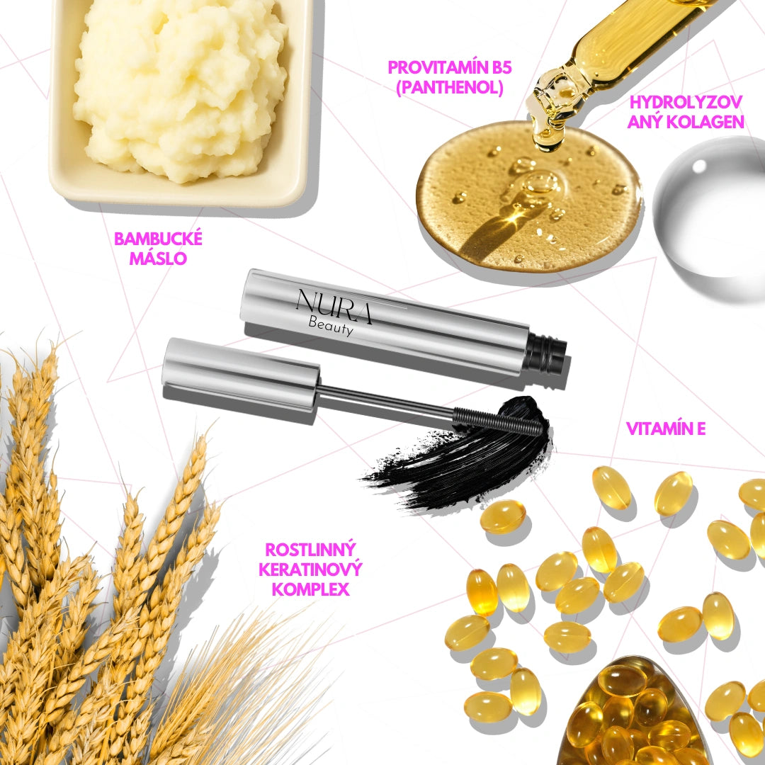 Yuma Beauty | Iron Eye Natürliche Wimperntusche für Verlängerung und Pflege der Wimpern