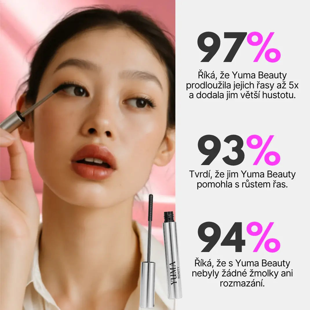 YumaBeauty| Iron přírodní prodlužující a vyživující řasenka...