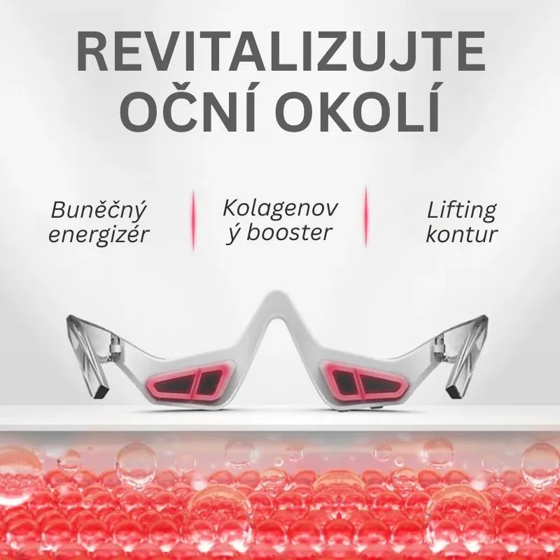 Oční LED terapie proti vráskám – YUMA RevitalEyes