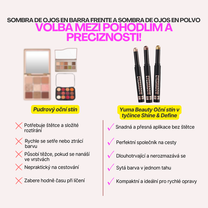 Shine & Define : Oční stíny v tyčince