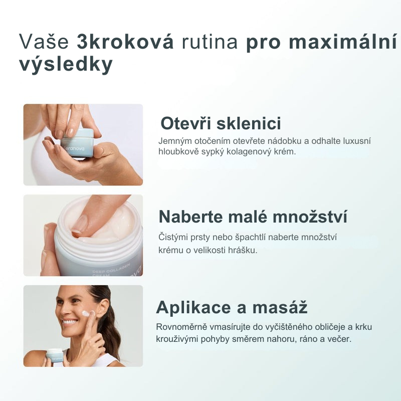 Hloubkově kolagenový krém