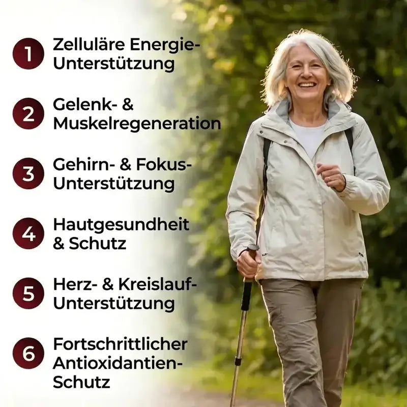 KlarsichtMD Astaxanthin 12mg Softgels – Ganzheitlicher Zellschutz für Körper & Gehirn für gesundes Altern