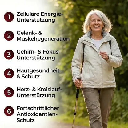 KlarsichtMD Astaxanthin 12mg Softgels – Ganzheitlicher Zellschutz für Körper & Gehirn für gesundes Altern